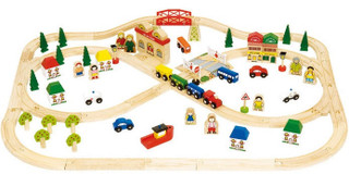 BigJigs Town & Country Train Set
