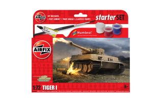 Airfix 1/72 Pz.Kpfw.VI Ausf.H Tiger I Starter Set