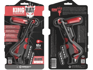 Barnett Black Widow (King Rat) Slingshot Catapult