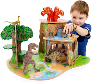Papo Toys Land of Dinosaurs Box Set with 2 Figurines