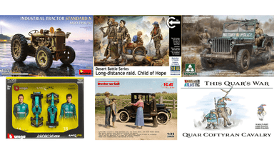 New Arrivals in Models and Kits at Wonderland Models