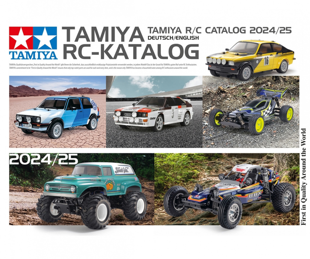 Tamiya RC Catalogue 20242025 Wonderland Models TA992024 £12.99