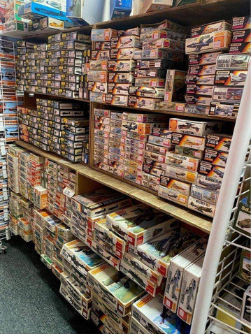 Huge Collection of Vintage Aircraft Model Kits, Books, Magazines and Decals