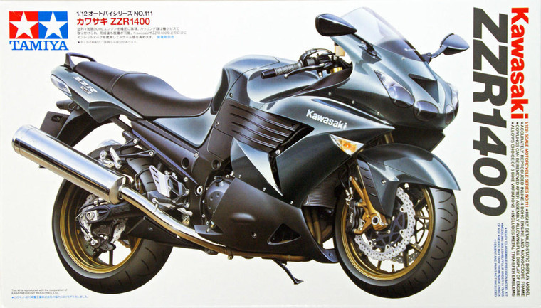  Tamiya 1/12 Kawasaki ZZR1400 Model Kit 