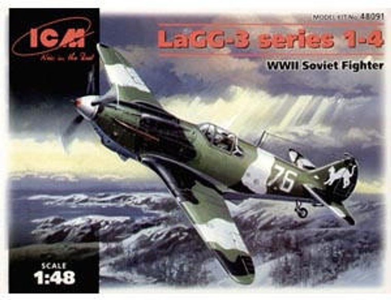 Icm ICM 1/48 LaGG-3 Series 1-4 