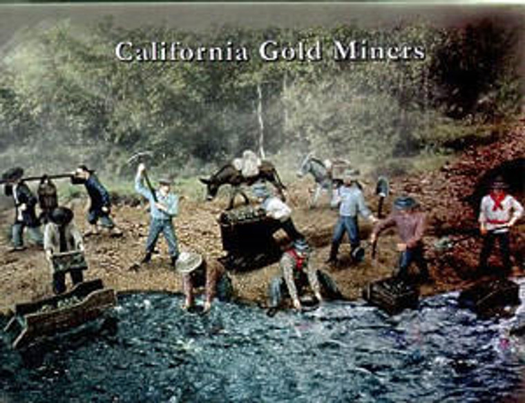  Pegasus Hobbies 1/48 California Gold Miners Model Figures 