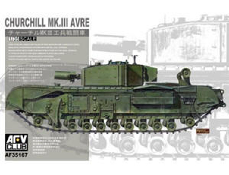  AFV Club 1/35 Churchill Mk.III AVRE Model Kit 