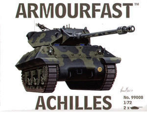  Armourfast 1/72 British M10 Achilles Model Kit 
