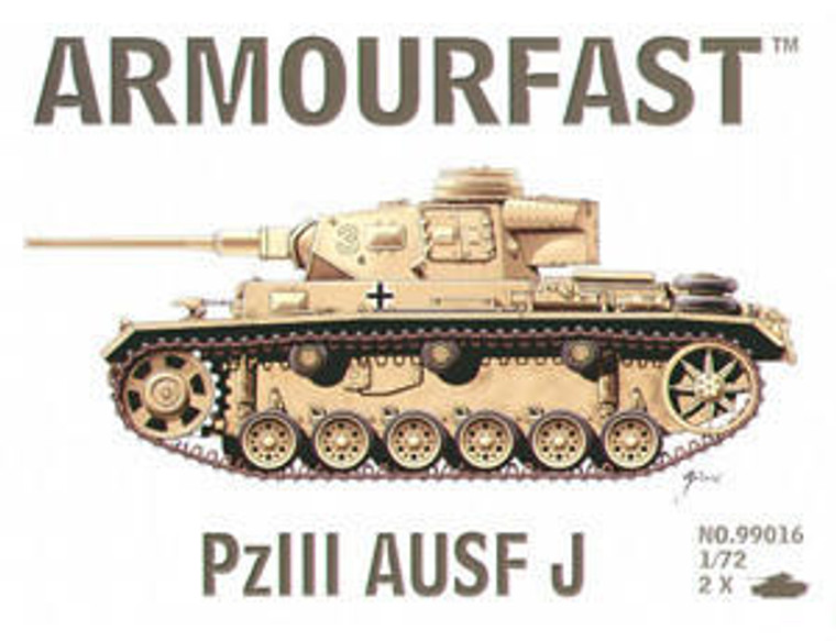  Armourfast 1/72 German Pz.Kpfw.III Ausf.J Panzer III 