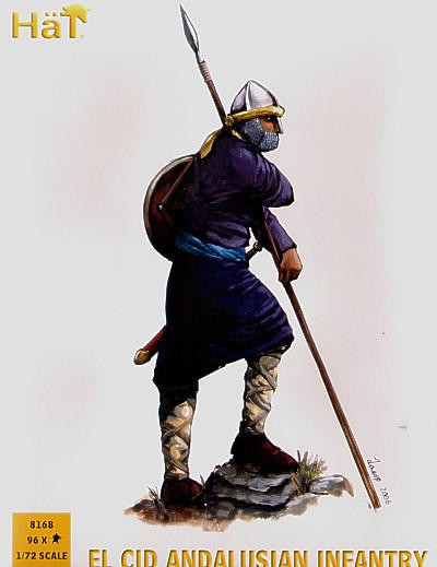  Hat Industrie 1/72 El Cid Andalusian Infantry Model Figures 