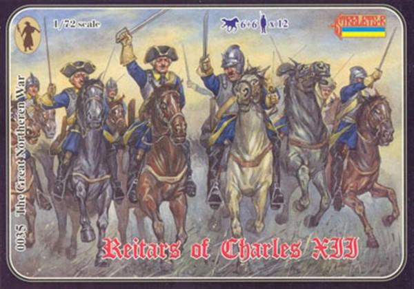  Strelets 1/72 Reitars of Charles XII 