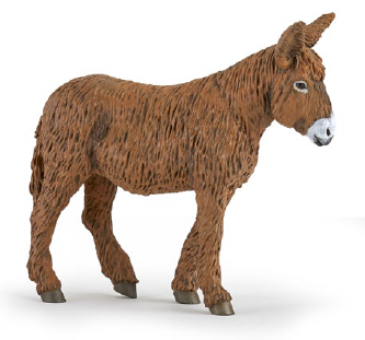  Papo Toys Poitou Donkey 
