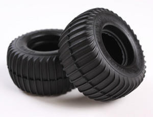  Tamiya Ribbed Rear Tyres 