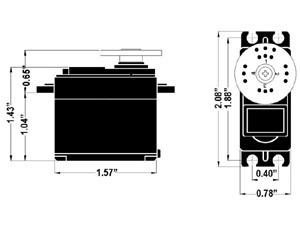  Hitec HS-311 Standard Servo 
