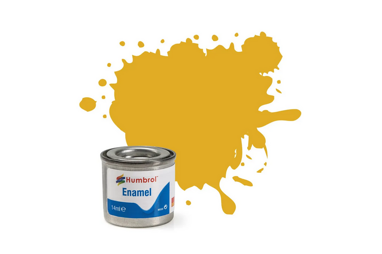  Humbrol 16 14ml Enamel Metallic Sovereign Gold Paint Tinlet 