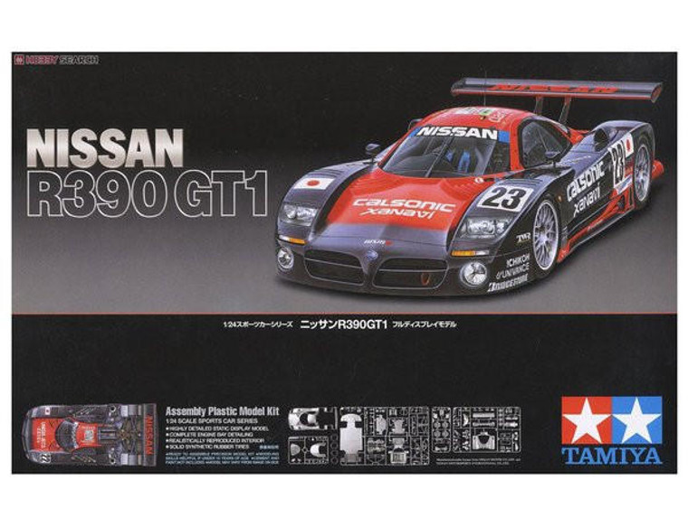  Tamiya 1/24 Nissan R390 GT1 Model Kit 