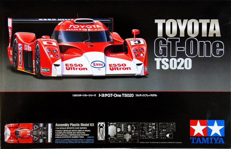  Tamiya 1/24 Toyota GT-One TS020 Model Kit 