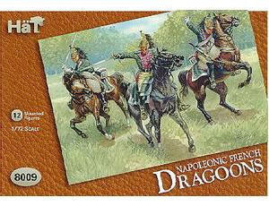  Hat Industrie 1/72 Napoleonic French Dragoons Model Figures 
