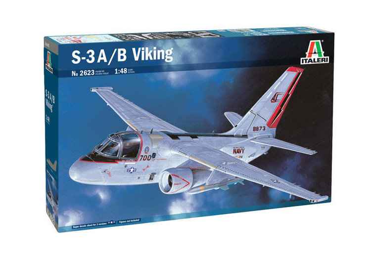  Italeri 1/48 Lockheed S-3A/B Viking 