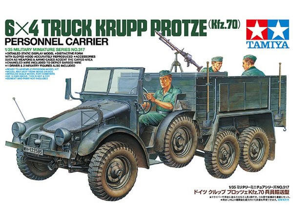  Tamiya 1/35 Kfz.70 Krupp Protze 6x4 
