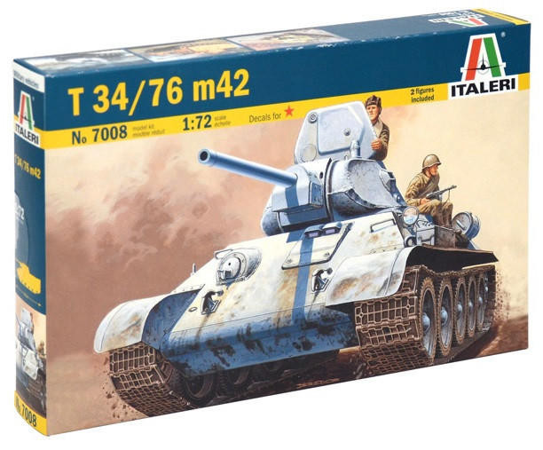  Italeri 1/72 T34/76 