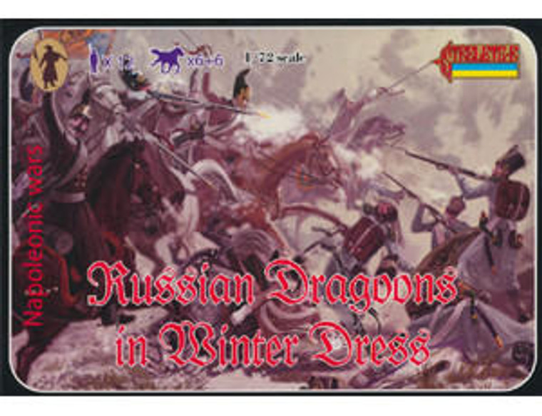  Strelets 1/72 Russian Dragoons in Winter Dress 