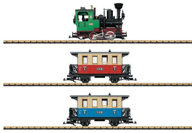 LGB Passenger Starter Model Railway Train Set - Wonderland Models