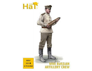  Hat Industrie 1/72 WWI Russian Artillery Crew Model Kit 