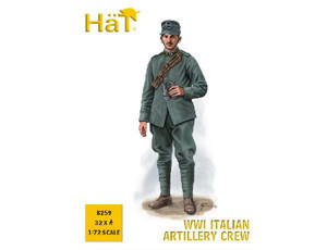  Hat Industrie 1/72 WWI Italian Artillery Crew Model Kit 