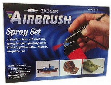  Badger Airbrushes Model 250 Spray Gun Set 