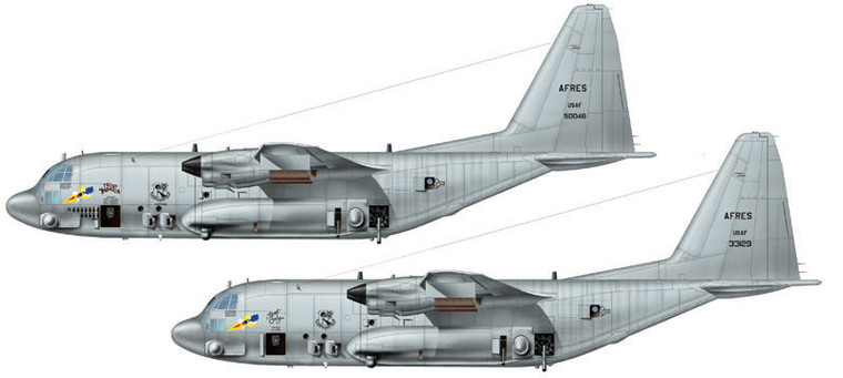  Italeri 1/72 Lockheed AC-130H Spectre 