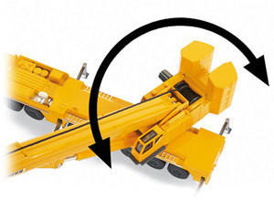  Siku 1/87 Liebherr Mobile Crane Diecast Model 