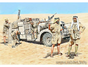  Master Box 1/35 British LRDG in North Africa Model Kit 