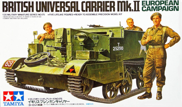  Tamiya 1/35 Universal Carrier Mk.II European Campaign 