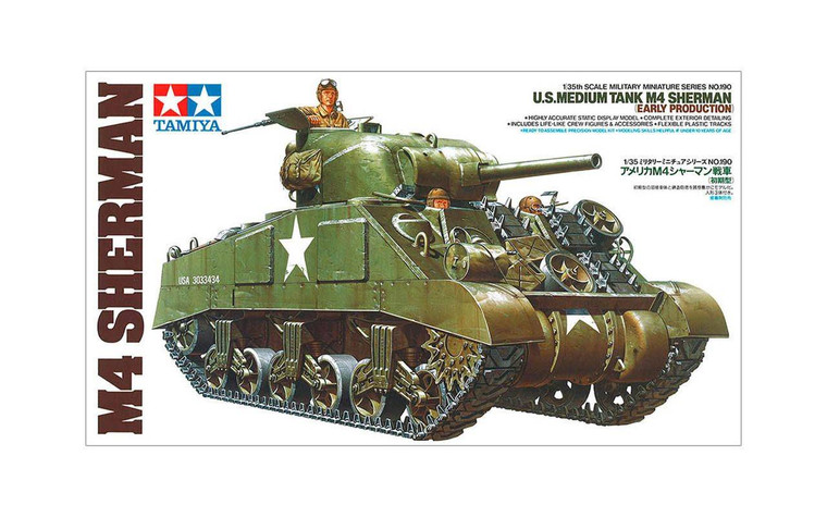  Tamiya 1/35 M4 Sherman Early Production 