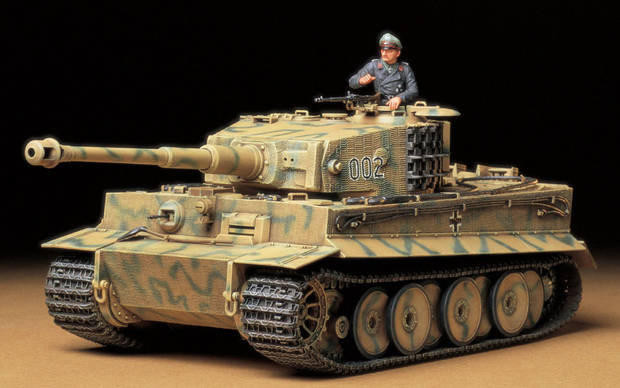 Tamiya 1/35 Pz.Kpfw.VI Ausf.H Tiger I Mid Production - Wonderland