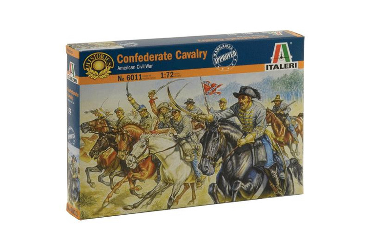  Italeri 1/72 Conf. Cavalry Model Figures 