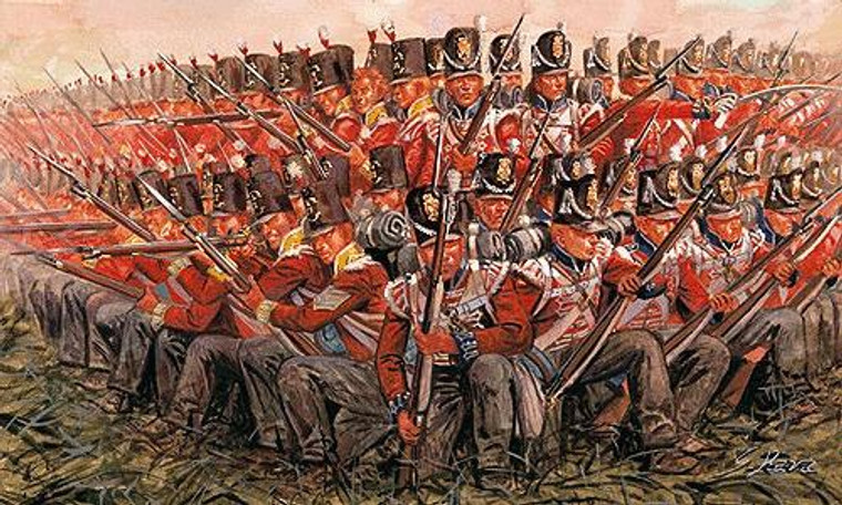  Italeri 1/72 British Infantry Napoleonic Wars 1815 