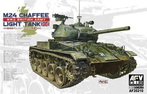  AFV Club 1/35 British M24 Chaffee Light Tank Model Kit 