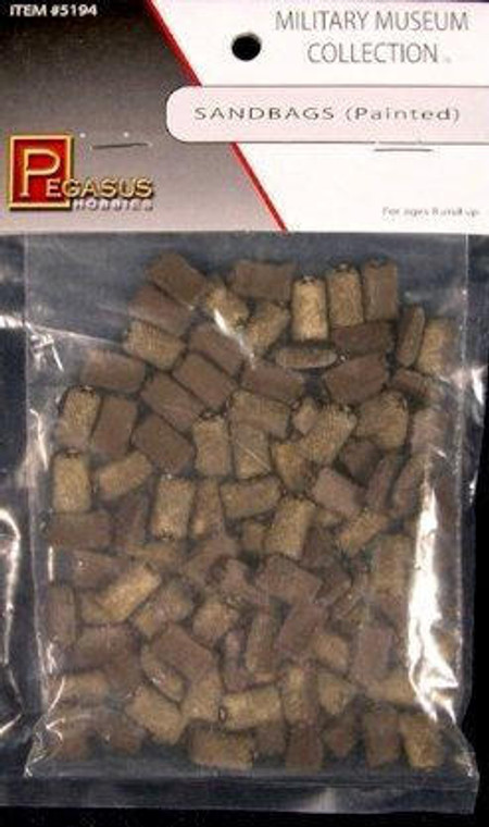  Pegasus Hobbies 28mm Sandbags Painted 