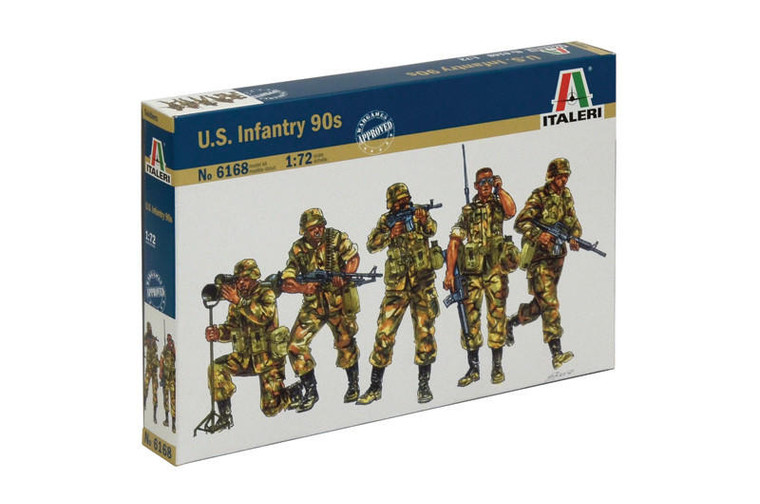  Italeri 1/72 Modern US Soldiers Model Figures 