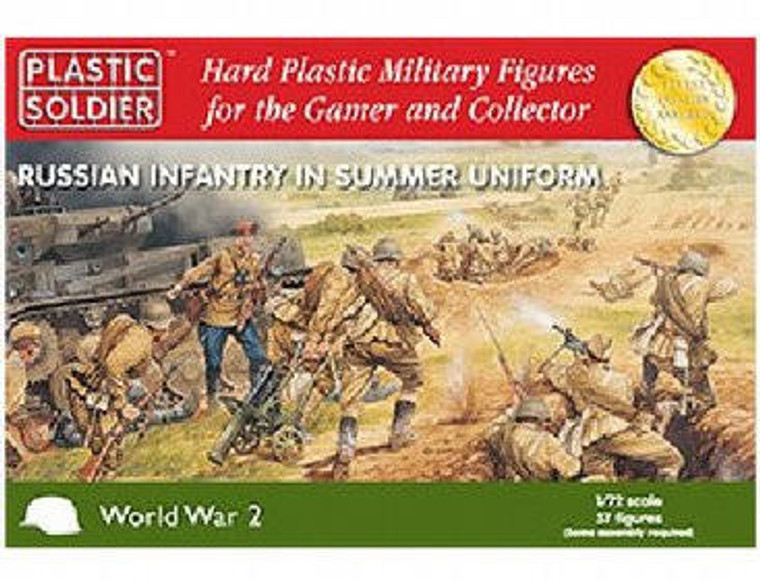  Plastic Soldier Company 1/72 Russian Infantry Summer Dress 