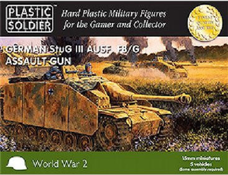  Plastic Soldier Company 15mm German Stug III Ausf.F8/G Gun 