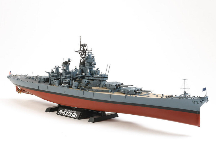  Tamiya 1/350 US BB-63 Missouri 1991 Model Kit 
