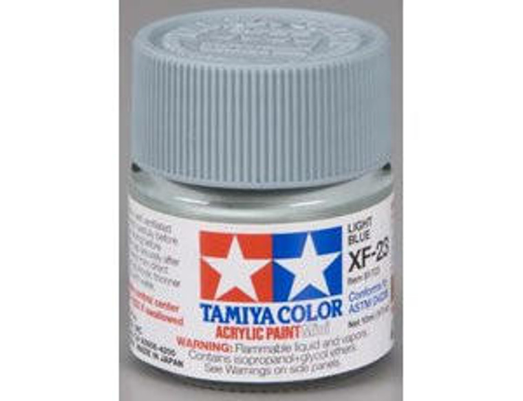  Tamiya Mini XF-23 Flat Light Blue 10ml Acrylic Paint 