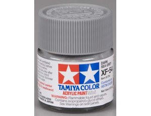  Tamiya Mini XF-54 Flat Dark Sea Grey 10ml Acrylic Paint 