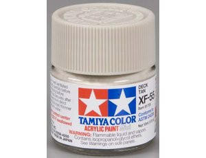  Tamiya Mini XF-55 Flat Deck Tan 10ml Acrylic Paint 