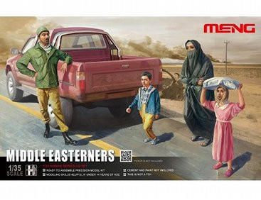  Meng Models 1/35 Middle Easterners Model Figures 