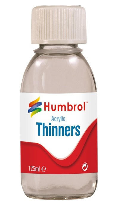  Humbrol Acrylic Thinners Bottle 125ml 
