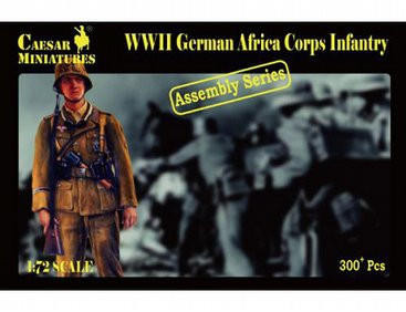  Caesar Miniatures 1/72 WWII German Africa Corps Infantry 